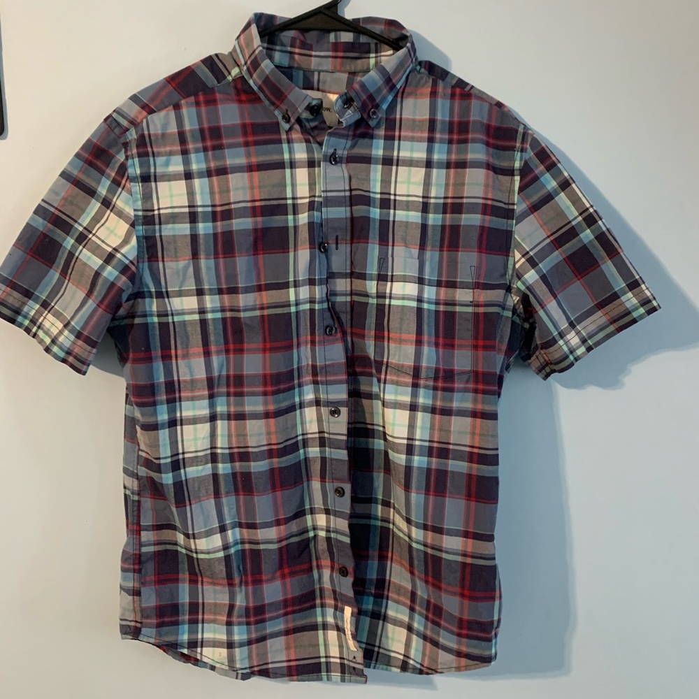 Men’s SS Polo By Goodiellow Size M Multi Color